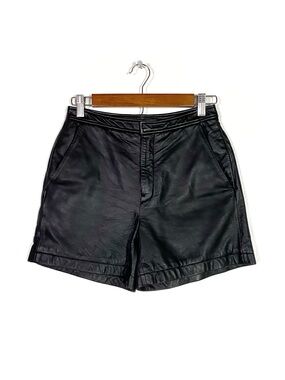 BLK DNM Leather Shorts